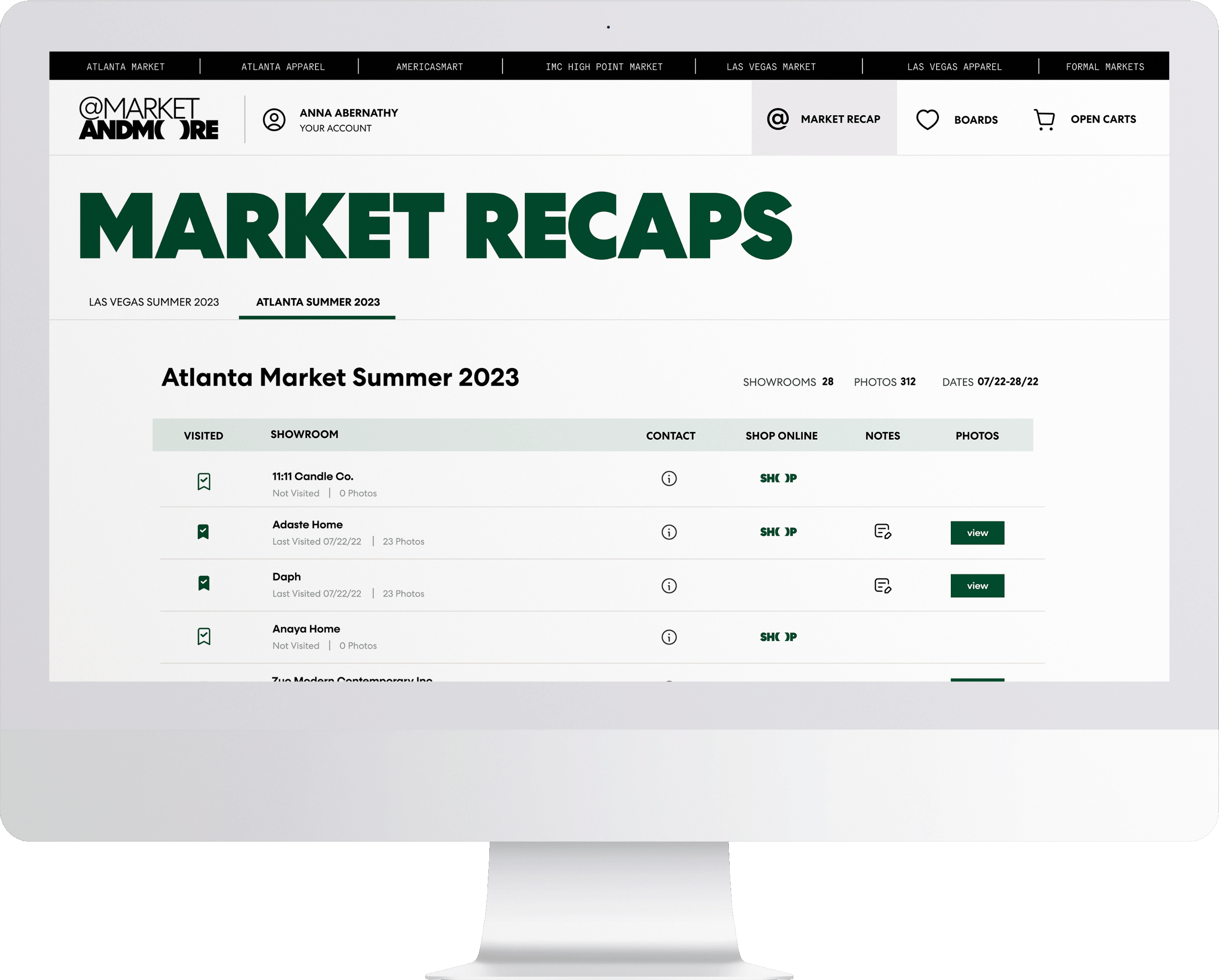 Atlanta Apparel Market App