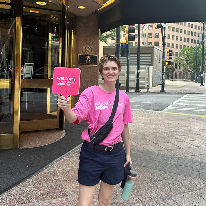 Atlanta Apparel Street Greeter